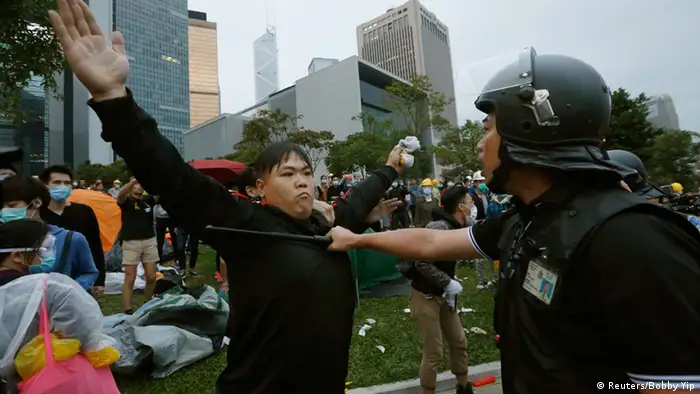 Hongkong Protest Demokratie Aktivisten 1.12.