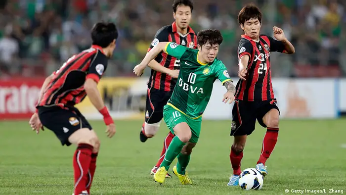 Zhang Xizhe China Fußballspieler Archiv Mai 2014