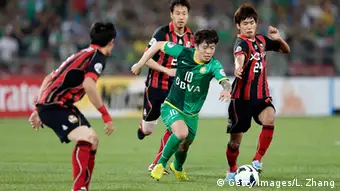Zhang Xizhe China Fußballspieler Archiv Mai 2014