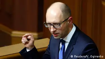 Ukraine Parlament 2.12.2014 Arseni Jazenjuk