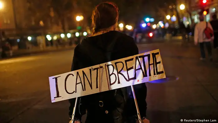 New York USA Proteste 4.12. Eric Garner