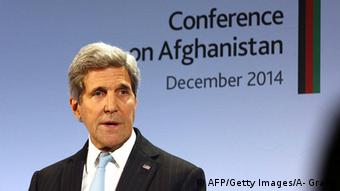 Kerry bei Afghanistan-Konferenz in London 04.12.2014