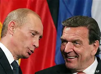 US politician Tom Lantos criticized Schröder's involvement in Russia's energy sector