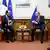 Moskau Hollande bei Putin und Lawrov 06.12.2014