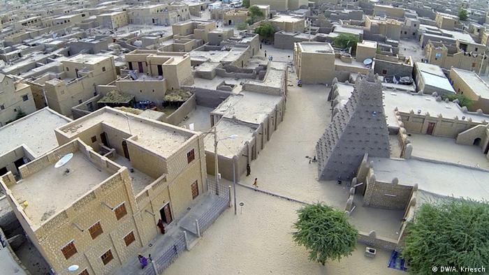Luftaufnahme Timbuktu Mali