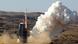 Chinesischen Raketenstart einer Langer Marsch 4b Rakete in Taiyuan Chinesischen Raketenstart einer Langer Marsch 4b Rakete in Taiyuan