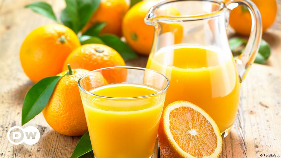 يعتبر عصير البرتقال أكثر فائدة من البرتقال نفسه