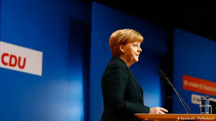 Merkel beim CDU Parteitag in Köln 09.12.2014