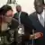 Joice Mujuru und Robert Mugabe