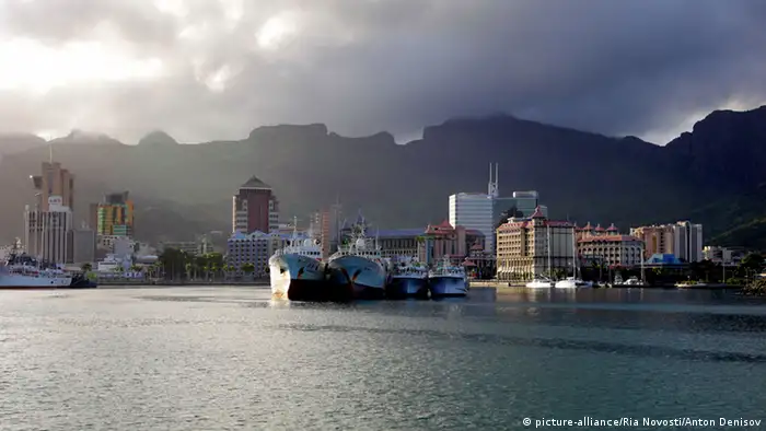 Hafen von Port Louis, Mauritius. Foto: picture-alliance/Ria Novosti/Anton Denisov