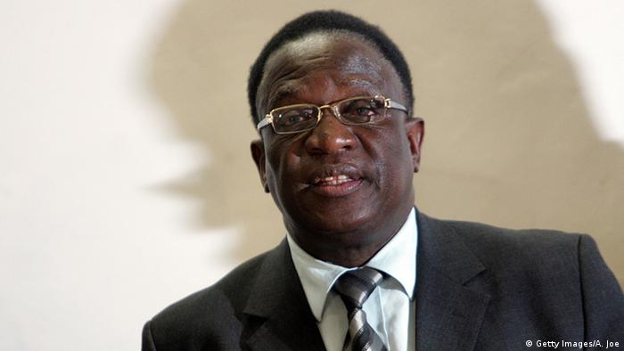Zimbabwe's Vice-President Emmerson Mnangagwa