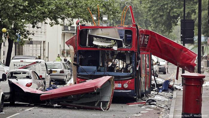 London - Bombenanschlag im Jahr 2005