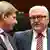 EU Außenministertreffen Brüssel 15.12.2014 Steinmeier mit Hahn
