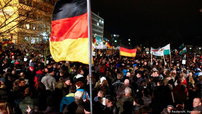 PEGIDA-Demonstration in Dresden (Foto: REUTERS)