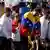 El presidente de Venezuela, Nicolás Maduro, encabezó esta semana una concentración donde criticó las "insolentes" sanciones del "imperio".