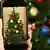 Symbolbild Smartphone Weihnachtsbaum