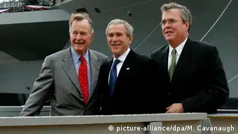 George H.W. Bush, George W. Bush und Jeb Bush