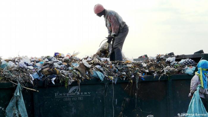 Mosambik Maputo Müllhalde von Hulene/Lixeira de Hulene