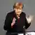 Angela Merkel bei ihrer Regierungserklärung vor dem EU Gipfel (Foto: Reuters)