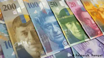 Schweiz Frank Banknoten