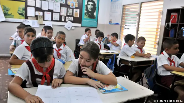 Klassenzimmer in Havanna