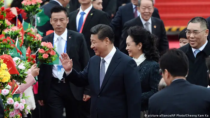 China Präsident Xi Jinping in Macau