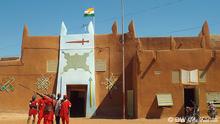 Schlagworte: Niger, Zinder, Damagaram Fotograf: Mahaman Kanta (DW Haussa) Wann wurde das Bild gemacht?: 10.12.2014 Bildbeschreibung: Der Palast des Emirs von Damagaram in der Stadt Zinder, Niger