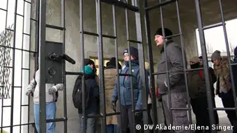 Lateinamerikanische Journalisten zu Besuch im ehemaligen Konzentrationslager Sachsenhausen (Foto: DW Akademie).
