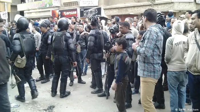 Ägyptische Polizei schafft neue Rollen (DW/M. Hashem)