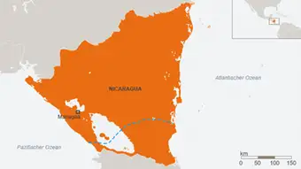 Nicaragua - Demonstrationen gegen den Kanalbau