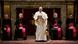 Pope Francis speaking to followers Pope Francis speaking to followers