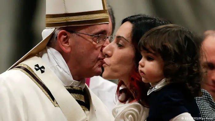 Weihnachtsnacht Messe im Vatikan