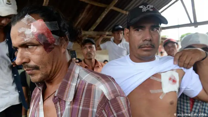 Nicaragua / Nicaraguakanal / Verletzte nach Krawallen