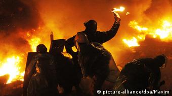 Ukraine Maidan Protest Symbolbild