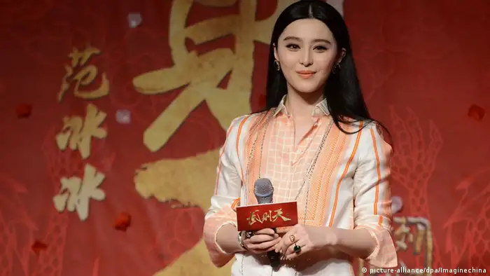 China TV Serie Empress of China Hauptdarstellerin Fan Bingbing