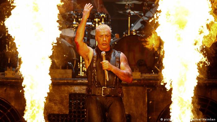 Till Lindemann, Singer of Rammstein, (Copyright: picture-alliance/dpa/Axel Heimken)