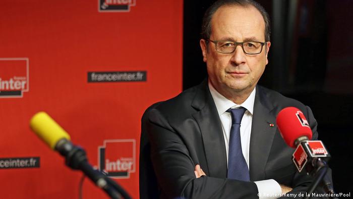 Президент Франции Франсуа Олланд