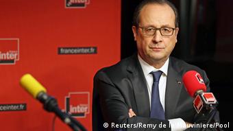 Frankreich Francois Hollande Paris