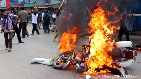 Unruhen in Bangladesch 05.01.2015