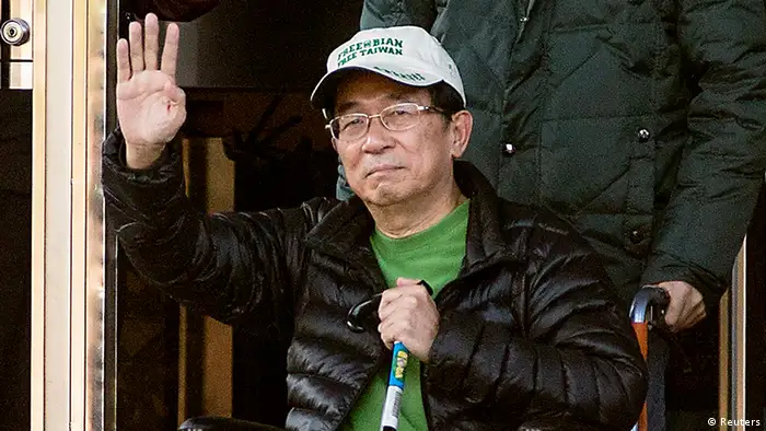 Taiwan früherer Präsident Chen Shui-bian vom Gefängnis entlassen