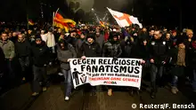 德国Pegida集会潮再起 反对声浪亦高