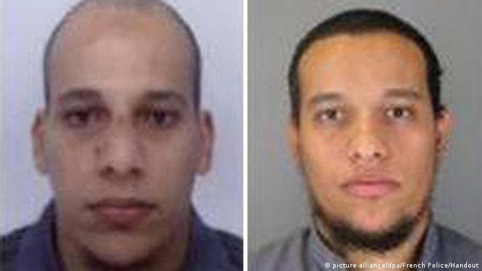 Paris Anschlag auf Charlie Hebdo - Attentäter Cherif Kouachi & Said Kouachi (EPA/FRENCH POLICE)