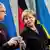 Арсений Яценюк и Ангела Меркель на пресс-конференции в Берлине 8 января