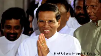 Sri Lanka Präsidentschaftswahlen Maithripala Sirisena 9.1.2015