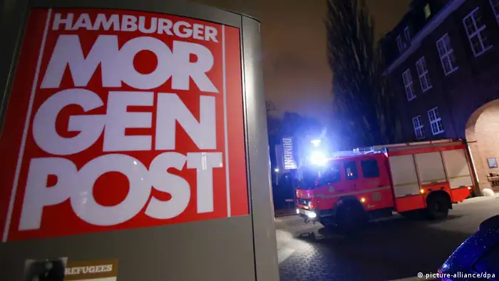 Hamburger Morgenpost / Anschlag