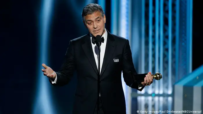 Golden Globes George Clooney Rede 