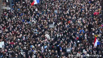 Paris Charlie Hebdo Terroranschlag Hommage Frankreich Trauer