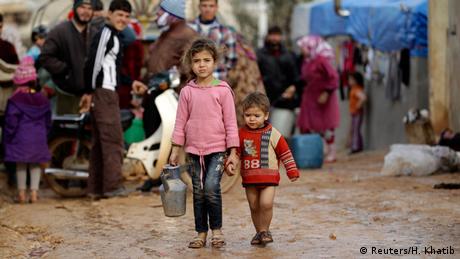 Bildergalerie syrische Flüchtlinge Wintereinbruch Januar 2015