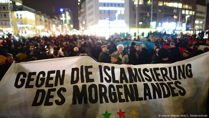 Deutschland Demo der Anti-Islam-Bewegung Hagida in Hannover