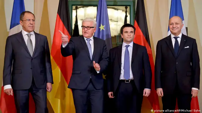 Berlin Außenministertreffen zu Ukraine 12.01.2015